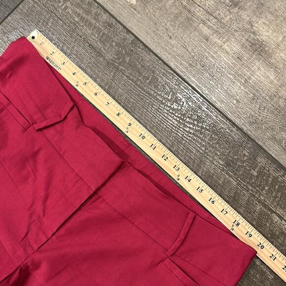 Lane Bryant Signature Fit Slim Berry Capri Pant Size 20 - Picture 4 of 6